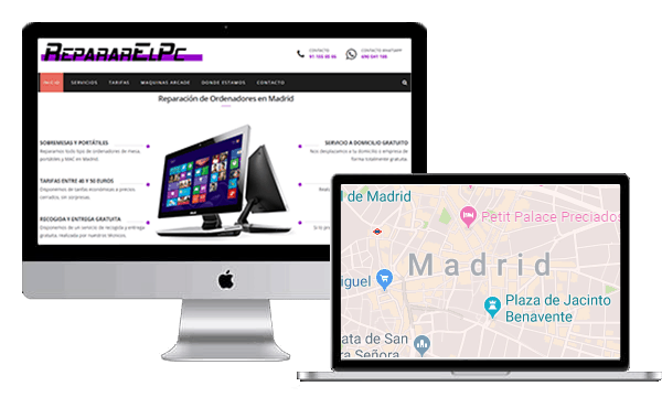 Reparación ordenadores en Madrid