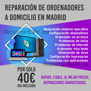 reparacion de ordenadores a domicilio