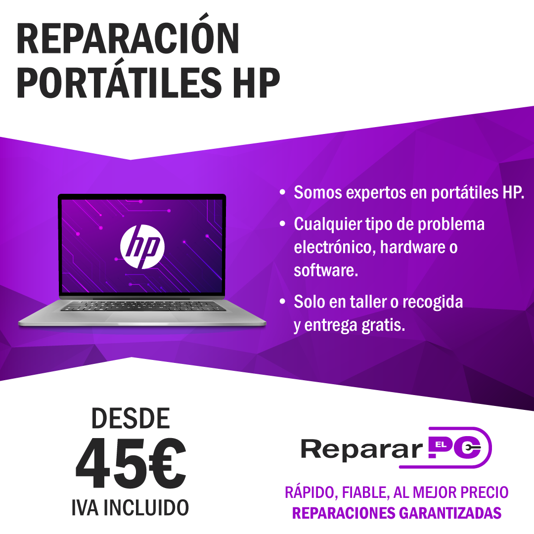 reparacion ordenadores hp