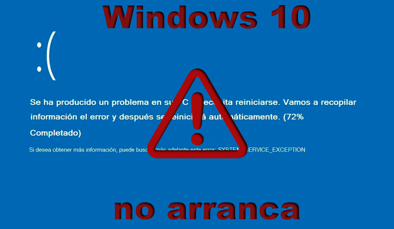 Windows no arranca